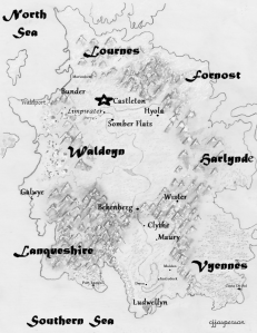Map of Waldeyn © Connie J. Jasperson 2014