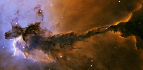 Fairy of Eagle Nebula By NASA [Public domain], via Wikimedia Commons